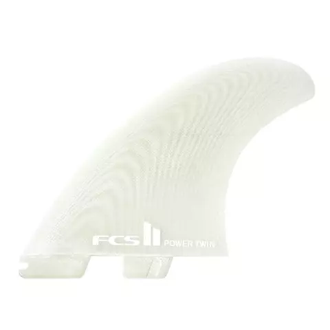 Плавники FCS II Power Twin PG Clear Retail Fins, компл. из двух