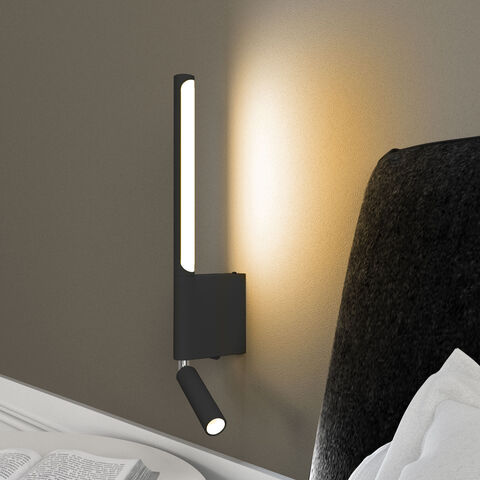 Настенный светодиодный светильник Elektrostandard Sarca 4000K черный 40111/LED