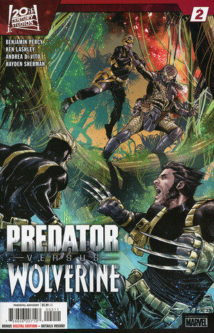Predator Vs Wolverine #2 (Cover A)