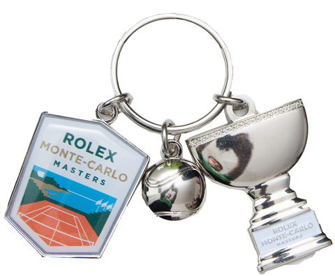 Брелок Monte-Carlo Rolex Masters Logo Trio Keychain