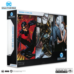 Фигурка McFarlane Toys DC: Nightwing vs Talon & Owl (Batman: The Court of Owls) 3-pack