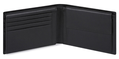 Кошелек мужской Piquadro Tokyo PU1392S107/N чёрный натур.кожа