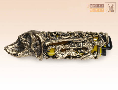 зажигалка Собака