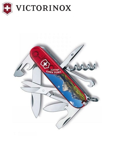 Нож складной Victorinox Climber, 91 mm, Swiss Knife Valley (1.3703.TE9)