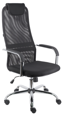 Кресло для персонала Everprof EP 708 TM сетка черный 124*48*49 Хромированная сталь ТопГан Мульти - механизм качания с возможностью фиксации кресла в любом положении
