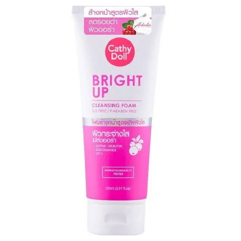 Пенка для умывания для сияния кожи Cathy Doll Bright Up Cleansing Foam SLS Free, 150 мл