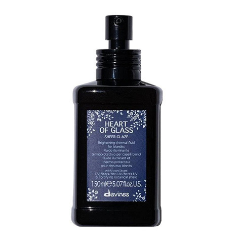 Davines HEART OF GLASS: Флюид для абсолютного сияния блонд (Sheer Glaze)