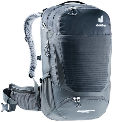 Картинка рюкзак велосипедный Deuter Trans Alpine Pro 28 black-graphite - 1