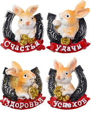 Магнит Заяц, в ассортименте.