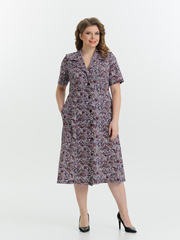 4536 Халат на пуговицах