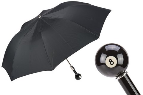 Зонт складной Pasotti Billiard Pool 8-Ball Folding Umbrella, Италия.