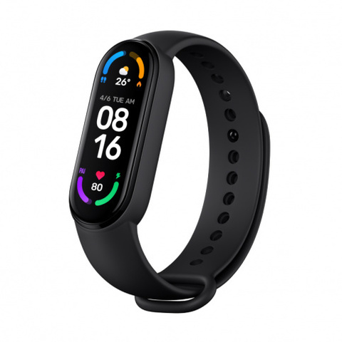 Умный браслет Xiaomi Mi Band 6 Black (черный) CN