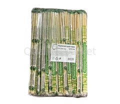 Палочки для суши бамбуковые 23 см в индивид. целлофановой упаковке (100пар/2000пар)
