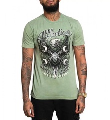 Футболка Affliction AC BORN FREE GREEN