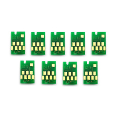 Чипы для картриджей Epson SureColor SC-P800 (T8501-T8509), комплект 9 штук.