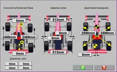 3D стенд GARDIA G-point I+M, (сход-развал)