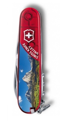 Нож складной Victorinox Climber, 91 mm, Swiss Knife Valley (1.3703.TE9)