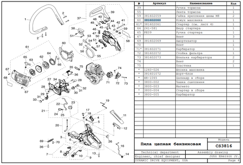 Кожух крыльчатки DDE CS3816 (381602060)