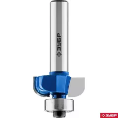 ЗУБР 22.2 x 8 мм, радиус 4.8 мм, фреза кромочная калевочная №2, Профессионал (28702-22.2)