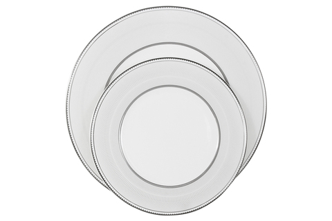 Обеденный сервиз 21 предмет на 6 персон Anna Lafarg Emily Жемчуг