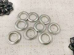 Люверсы сталь Ø 17 мм, h 5 мм, пр-во Китай, никель