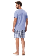 Пижама мужская с шортами KEY MNS 455 A23_Лаванда