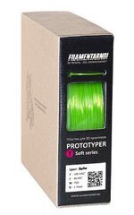 Пластик Filamentarno! Prototyper T-Soft прозрачный. Цвет лайм, 1.75 мм, 750 грамм