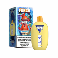 Одноразовая электронная сигарета Gang Force 10000 - Вишневый Спрайт (10000 затяжек)