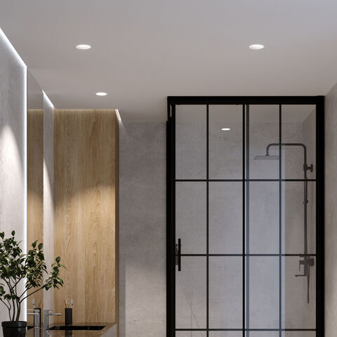 Встраиваемый светодиодный светильник Elektrostandard Arco 15274/LED 12W 4000K белый IP44