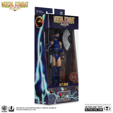 Фигурка Китана из игры Мортал Комбат Классик Mcfarlane