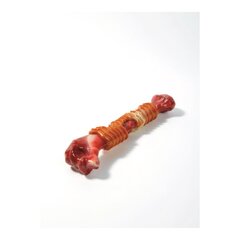 MPets игрушка для собак Карнивор кость, вкус бекона, красная 25.4 x 5.5 x 4.8 см