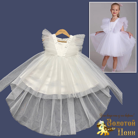 Платье нарядное девочке (4-8) 251026-А712