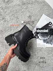 Ботинки зима нат. кожа по 6 пар (36-40)р./ 05-6