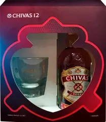 Виски Чивас Ригал 12лет п/у + 1 стакан