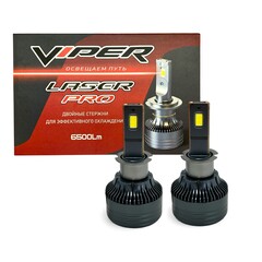 Комплект LED ламп головного света H3 VIPER LASER PRO