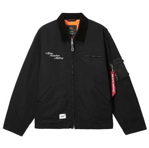 Куртка Alpha Industries Uniform Detroit Jacket Black (Чёрный)