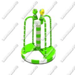 Электрическая карусель детская 4KIDS "Приключение"