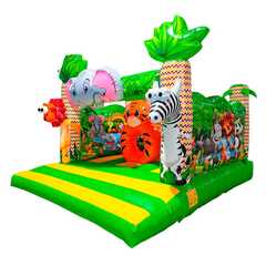 Коммерческий надувной батут «Чудо-сафари 2» 3,5*3,5*2,4 м