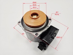 Двигатель насоса (WILO TSL12/6,7-3C) для BOSCH Gaz 6000W (арт. 87186450600)