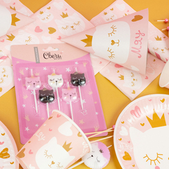 Набор свечей Фигура Котенок Принцесса