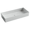 Ceramica Nova Element CN6072 Раковина накладная прямоугольная, 80.1x36.1, цвет: белый