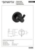 Bemeta 204600 Комплект DARK 6 предметов
