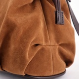 Сумка Саломея 278 эко-замша миндаль