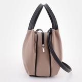 Сумка Саломея 164 норвежский тауп + черный