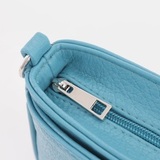 Сумка Саломея 339 фактурный морская волна