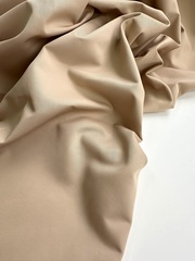 Плащовая смесовая ткань, цвет Песок