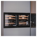Винный шкаф MEYVEL MV26PRO-KBB2 69 л 592х572х596 мм сталь, черный