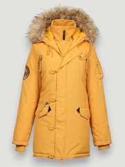 Куртка Аляска Женская - Apolloget Oxford Wmn (желтая - g.glow/amber)