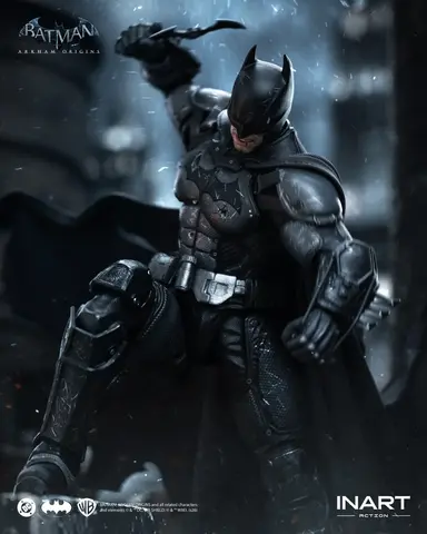 Фигурка Бэтмен Поврежденный в бою из игры Batman Arkham Origins 1/12