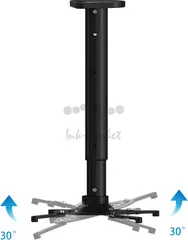 Кронштейн для проектора Cactus CS-VM-PR05L-BK черный макс.10кг потолочный поворот и наклон — фото 3